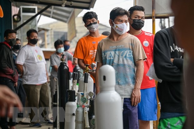 Indonesia tìm cách khắc phục tình trạng khan hiếm oxy y tế hình ảnh 1 Indonesia tim cach khac phuc tinh trang khan hiem oxy y te hinh anh 1