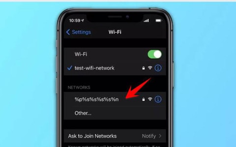 Xuất hiện biến thể mới nguy hiểm của lỗi tên mạng Wi-Fi trên iPhone, thiết bị chỉ cần nằm trong vùng phủ sóng là dính đòn - Ảnh 1. Xuất hiện biến thể mới nguy hiểm của lỗi tên mạng Wi-Fi trên iPhone, thiết bị chỉ cần nằm trong vùng phủ sóng là dính đòn - Ảnh 1.