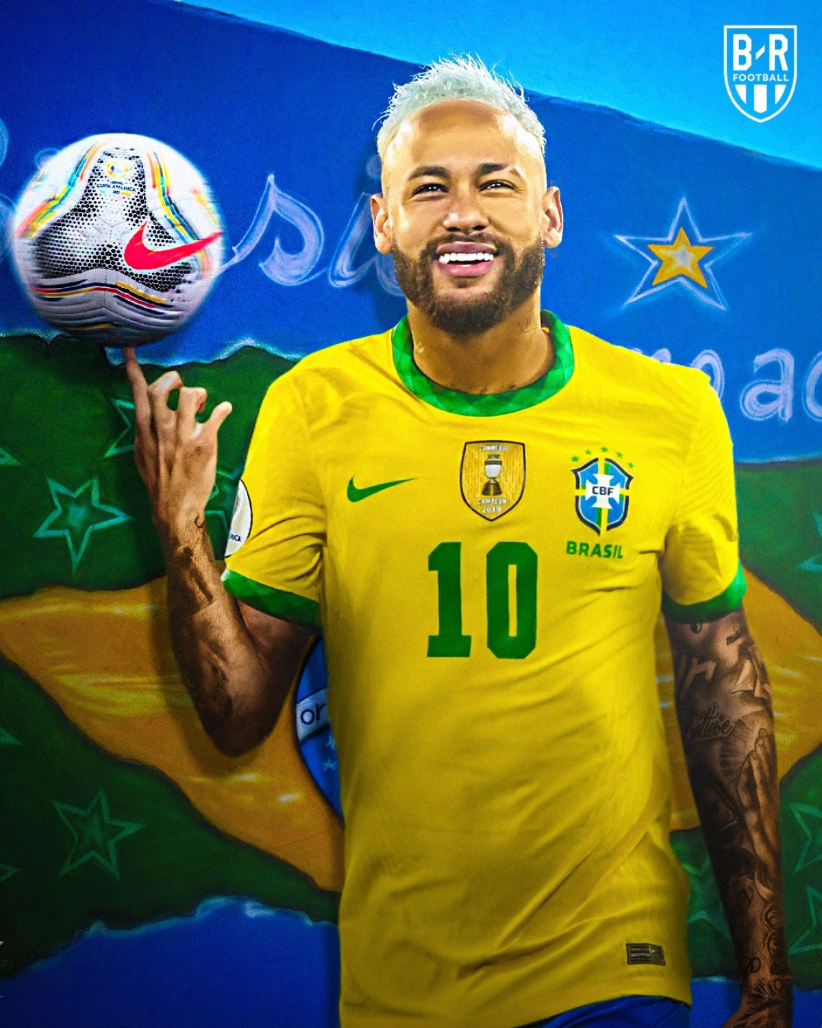 Nguồn cảm hứng mang tên Neymar. (Ảnh: Bleacher Reports)
