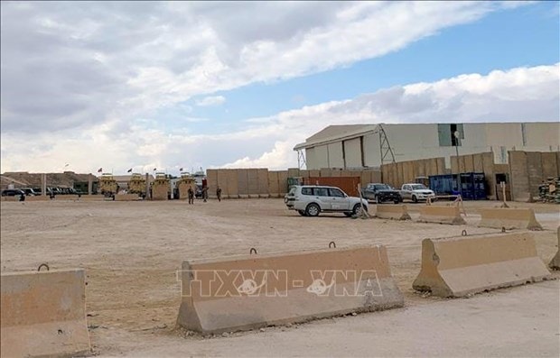 Iraq: Căn cứ Mỹ lại hứng chịu vụ tấn công bằng rocket hình ảnh 1 Iraq: Can cu My lai hung chiu vu tan cong bang rocket hinh anh 1