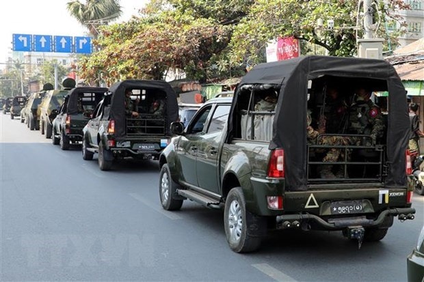 ASEAN thuc day thuc thi dong thuan 5 diem ve tinh hinh Myanmar hinh anh 1