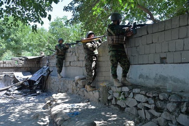 Taliban tuyen bo chiem duoc cua khau Afghanistan-Turkmenistan hinh anh 1