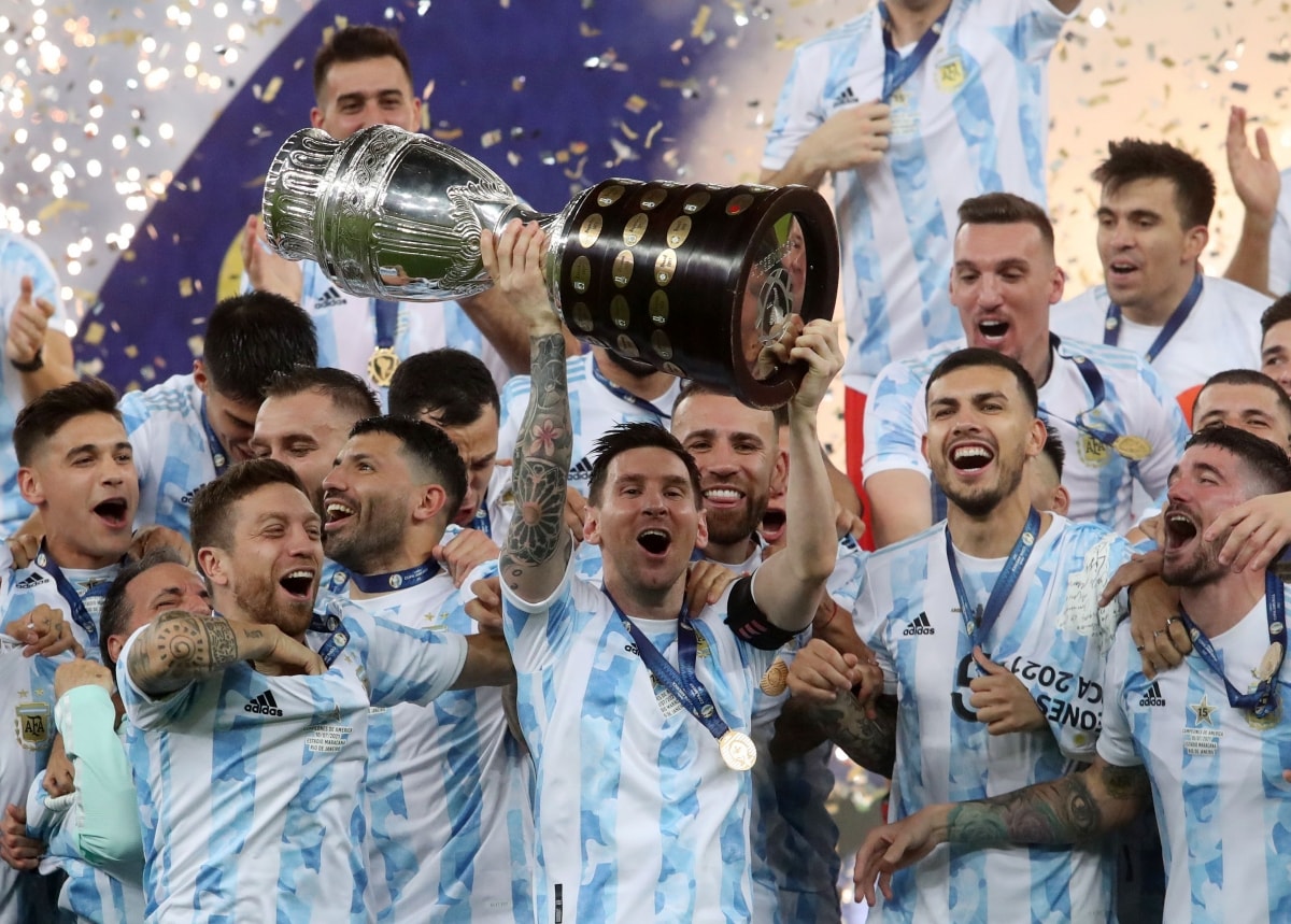 Messi xứng đáng có được danh hiệu Copa America 2021 cùng ĐT Argentina. (Ảnh: Reuters).