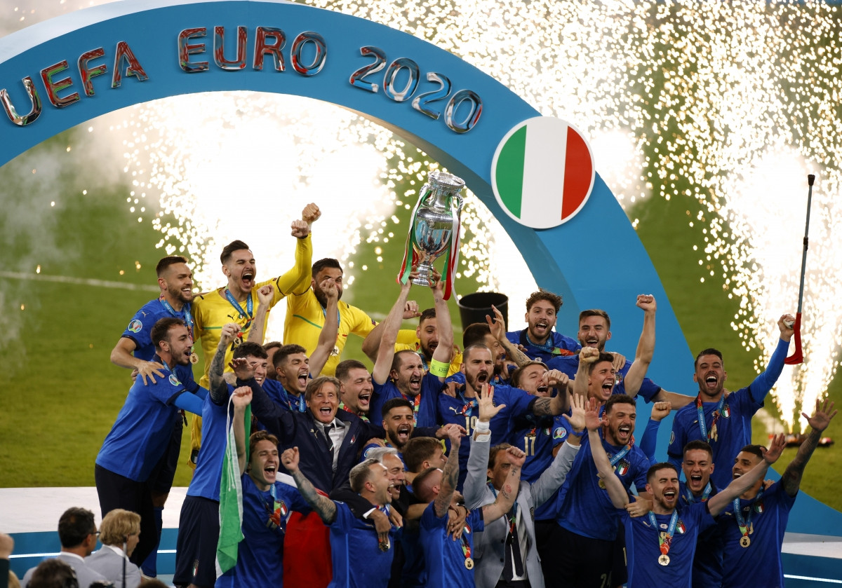 Italia vô địch EURO 2021.
