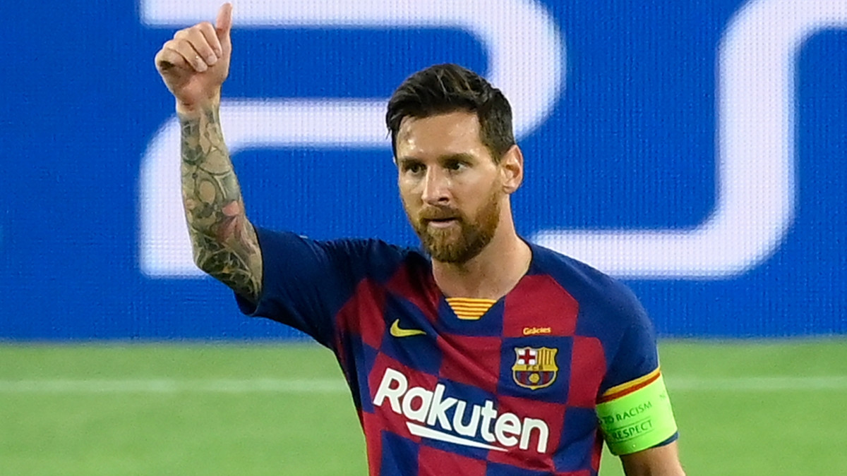 Messi sắp ký hợp đồng với Barca (Ảnh: Getty).