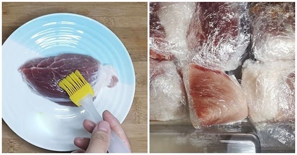 Thịt lợn mua về bỏ luôn tủ đá là sai, làm thêm 1 bước để thịt tươi mới, mọng nước, không khô-5