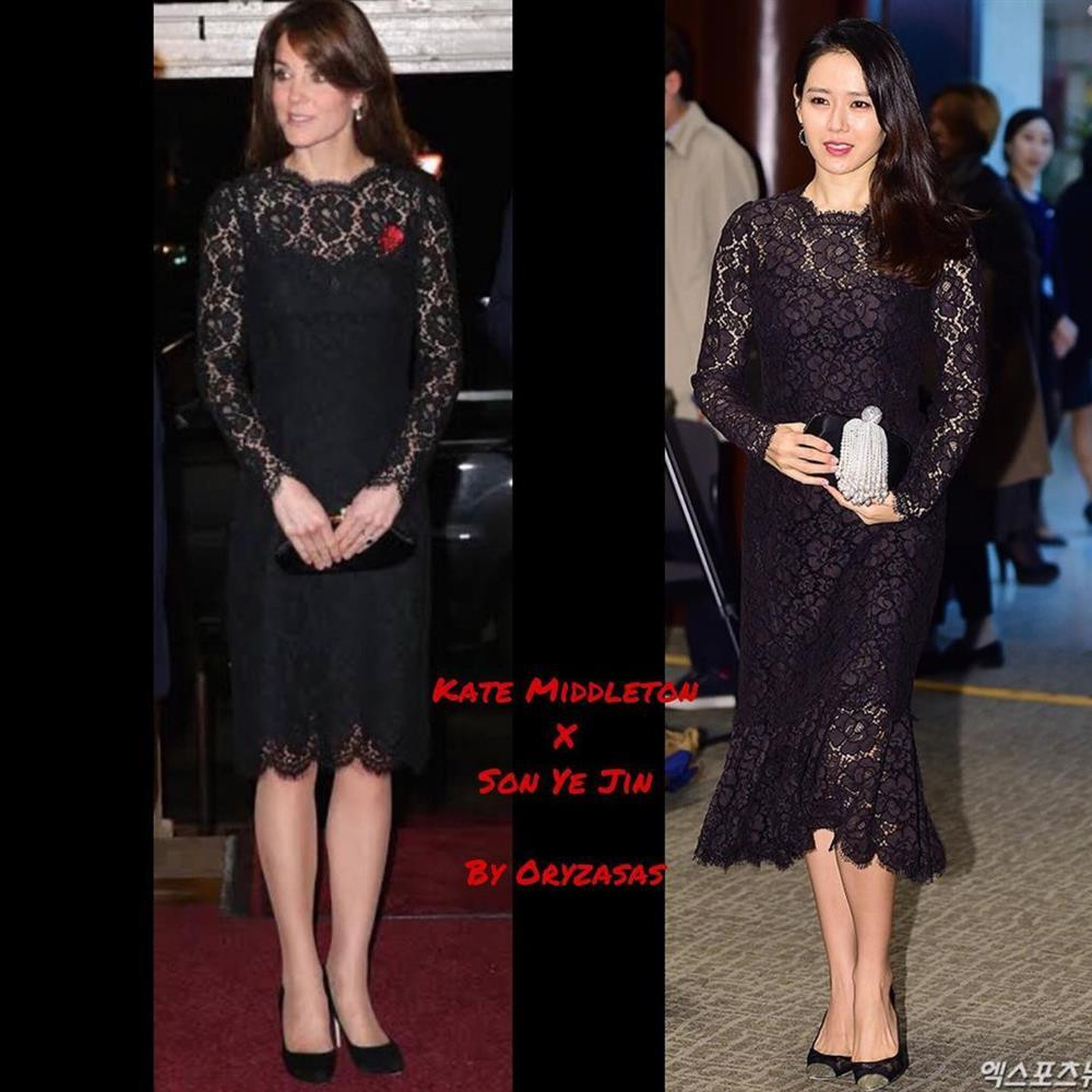 Hóa ra cảm hứng thời trang của Son Ye Jin là từ Công nương Kate-4