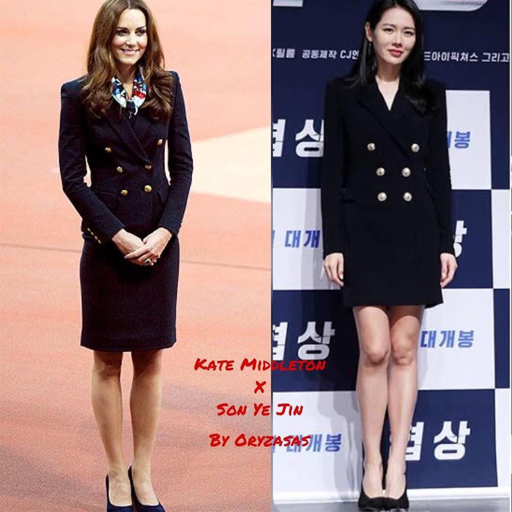 Hóa ra cảm hứng thời trang của Son Ye Jin là từ Công nương Kate-3