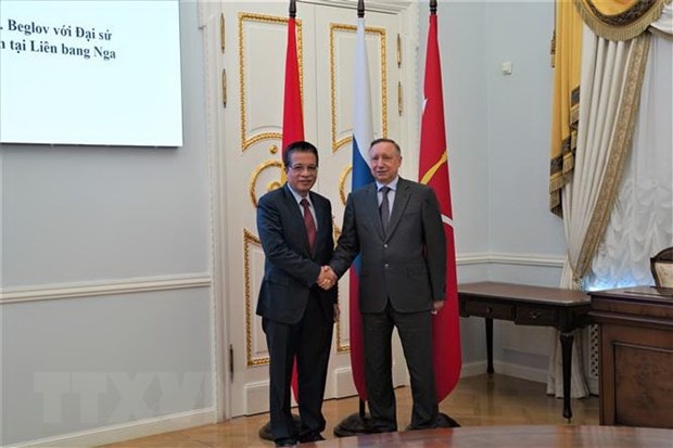 Thành phố St. Petersburg thúc đẩy hợp tác với địa phương của Việt Nam hình ảnh 1 Thanh pho St. Petersburg thuc day hop tac voi dia phuong cua Viet Nam hinh anh 1