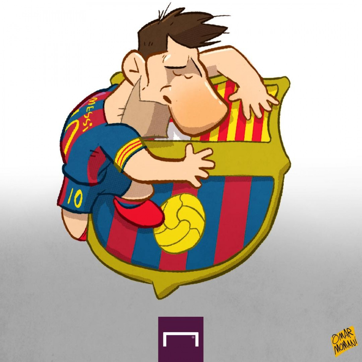 Lionel Messi không thể rời xa Barca. (Ảnh: Omar Momani)