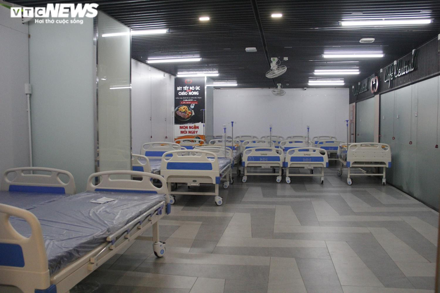 Ảnh: Cận cảnh bên trong bệnh viện dã chiến ở Thuận Kiều Plaza - 4