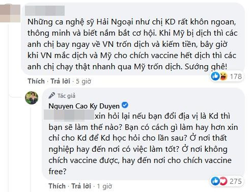 MC Nguyễn Cao Kỳ Duyên liên tục bị công kích trốn dịch Covid-19-4