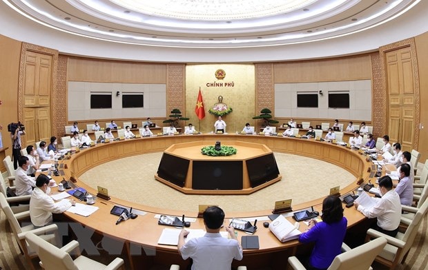 Đề nghị giữ ổn định cơ cấu tổ chức bộ máy Chính phủ khóa XV hình ảnh 1 De nghi giu on dinh co cau to chuc bo may Chinh phu khoa XV hinh anh 1