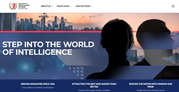 Singapore lần đầu ra mắt trang web của cơ quan tình báo đối ngoại hình ảnh 1 Singapore lan dau ra mat trang web cua co quan tinh bao doi ngoai hinh anh 1