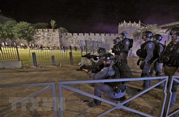 Gia tăng căng thẳng tại khu vực quần thể Núi Đền ở Jerusalem hình ảnh 1 Gia tang cang thang tai khu vuc quan the Nui Den o Jerusalem hinh anh 1