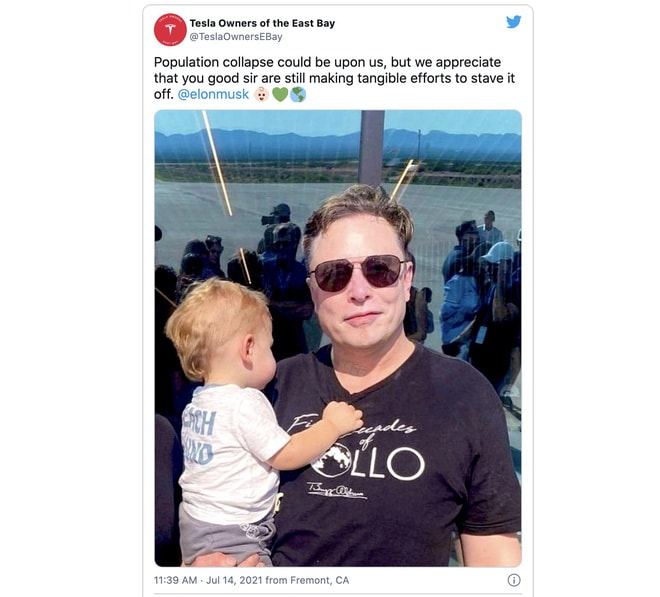 Elon Musk cảnh báo về sự sụt giảm dân số trên Trái Đất, nói rằng Sao Hỏa cần con người - Ảnh 1. Elon Musk cảnh báo về sự sụt giảm dân số trên Trái Đất, nói rằng Sao Hỏa cần con người - Ảnh 1.