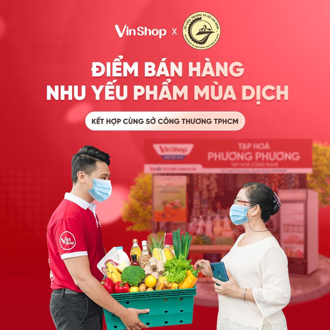 VinShop, VinID góp sức đưa nhu yếu phẩm đến tay người dân TP.HCM giữa tâm dịch - 1