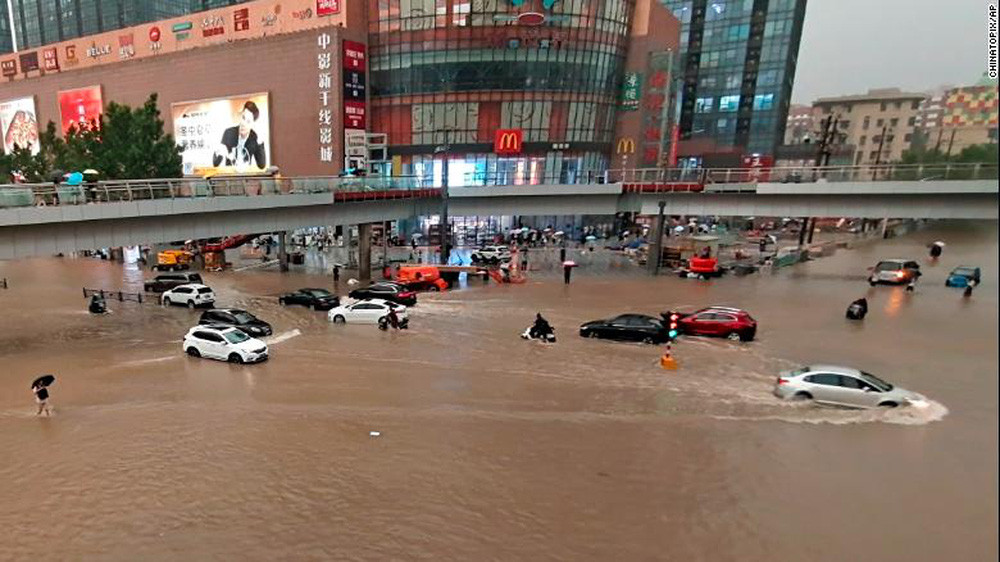 Tin xấu cho Trung Quốc: Lũ lụt chưa dứt, bão cực mạnh lại đến; Những trận mưa phá vỡ kỷ lục lịch sử 60 năm - Ảnh 4.