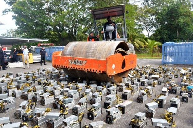 Malaysia triệt phá đường dây trộm điện để Malaysia triet pha duong day trom dien de