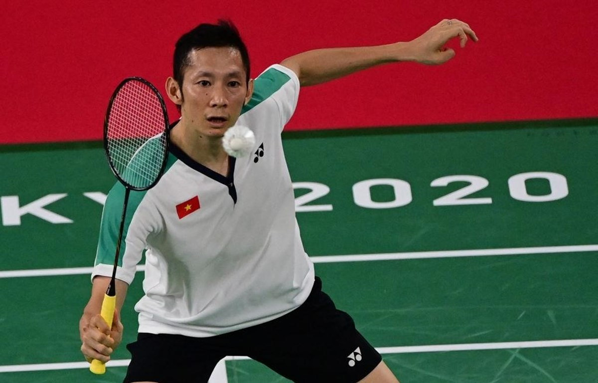 Nguyễn Tiến Minh thi đấu tại Olympic Tokyo 2020. (Ảnh: Getty Images) 