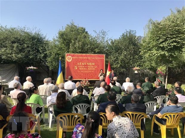 Hội Cựu chiến binh Việt Nam tại Ukraine kỷ niệm 5 năm thành lập hình ảnh 1 Hoi Cuu chien binh Viet Nam tai Ukraine ky niem 5 nam thanh lap hinh anh 1