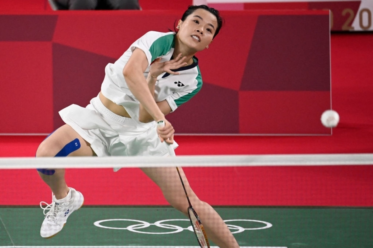 Thùy Linh đã chơi rất nỗ lực nhưng vẫn phải nhận thất bại trước tay vợt số 1 thế giới. (Ảnh: Getty). 