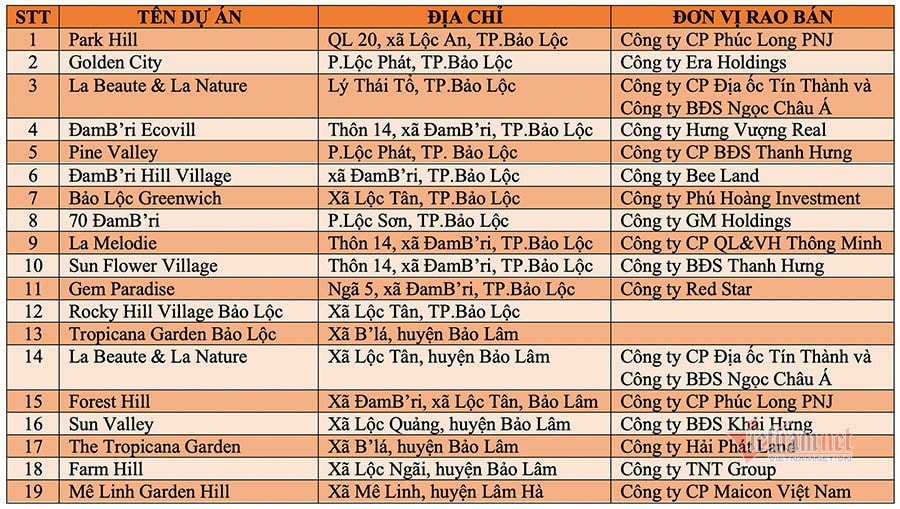 Tạm dừng giải quyết hồ sơ chuyển mục đích sử dụng đất ở TP.Bảo Lộc, Lâm Đồng