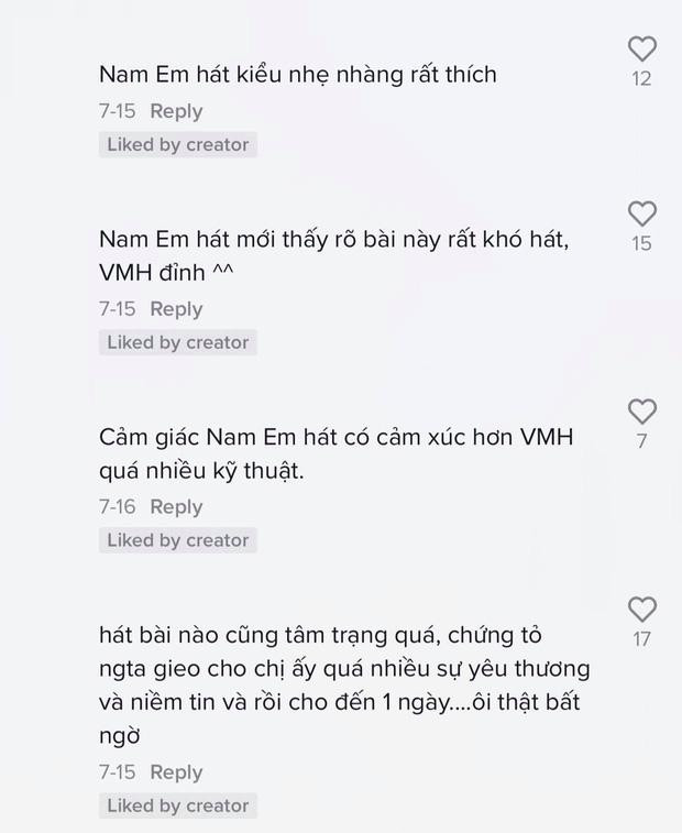Nam Em cover khiến netizen u mê: Ăn đứt Văn Mai Hương-3