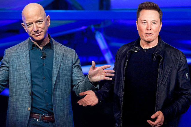 Thách thức Elon Musk, Jeff Bezos đề nghị tặng NASA 2 tỷ USD nếu ký hợp đồng chế tạo tàu lên Mặt trăng với Blue Origin - Ảnh 2.