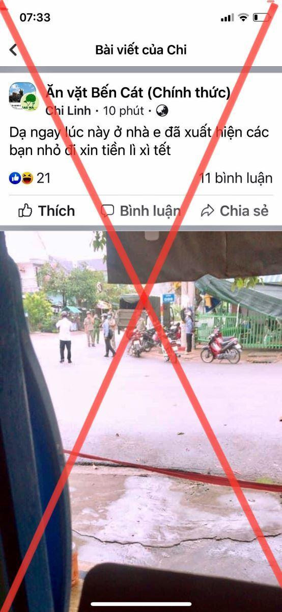 Lên Facebook nói tổ tuần tra 'đi xin tiền lì xì Tết' bị phạt 7,5 triệu đồng - 1