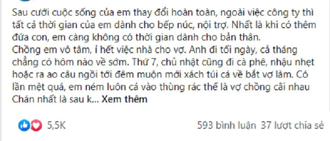 Bị chồng chê ngồi nuốt chửng cả xe, vợ không nói nửa lời nhưng chỉ 1 cái vẫy tay của cô ngay sau đó lại khiến anh đứng tim-1