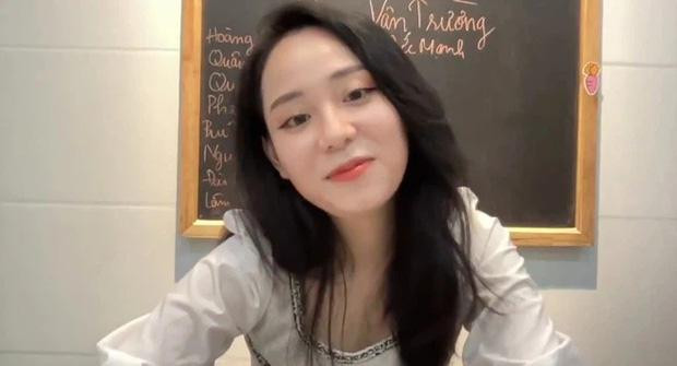 Danh tính gái xinh livestream chung với cô giáo Minh Thu-1
