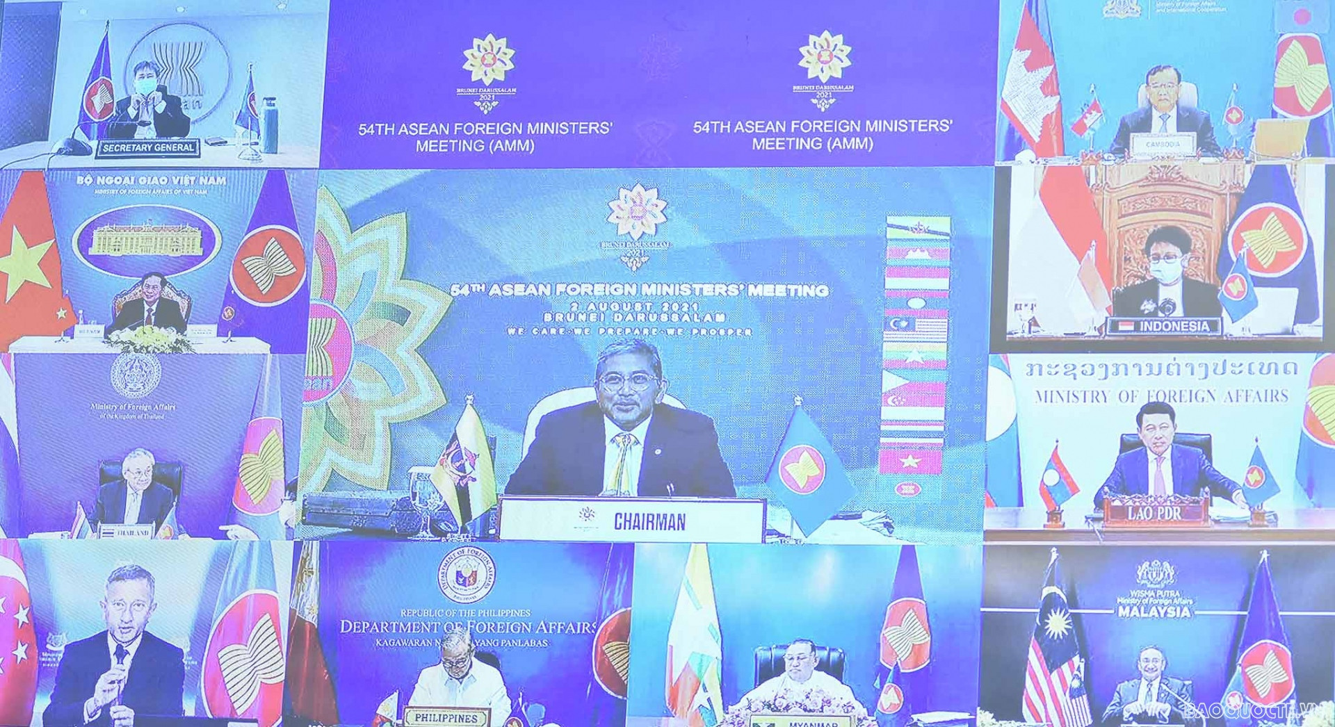 Khai mạc Hội nghị Bộ trưởng Ngoại giao ASEAN lần thứ 54 (AMM-54)