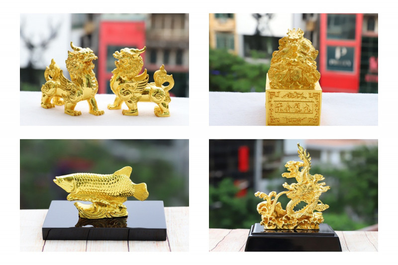 Mẫu quà tặng mạ vàng do Golden Gift Việt Nam chế tác