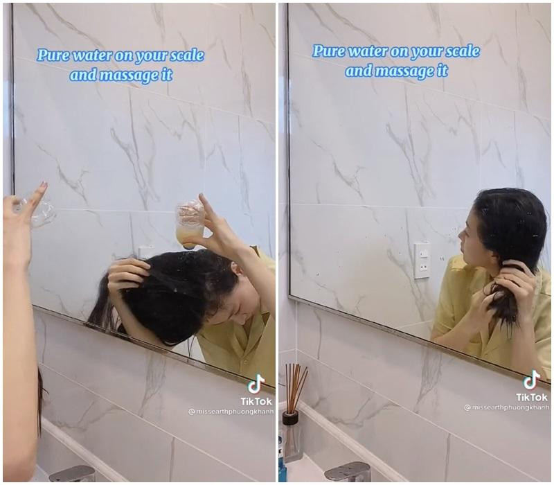 Hoa hậu Phương Khánh bật mí trị hói bằng nước vo gạo-9
