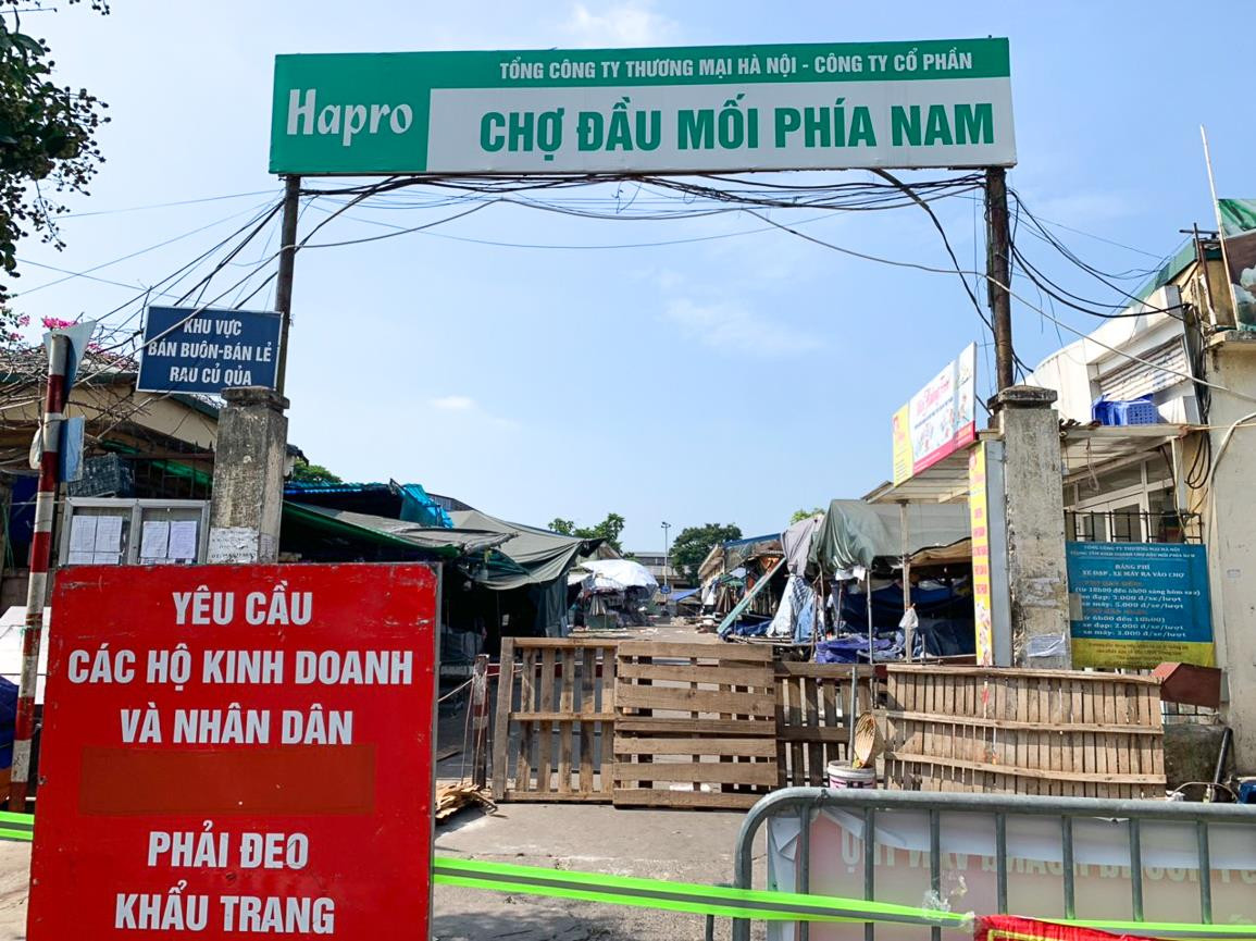Đầu tuần tới, Hà Nội dự kiến mở cửa trở lại chợ đầu mối phía Nam - 1
