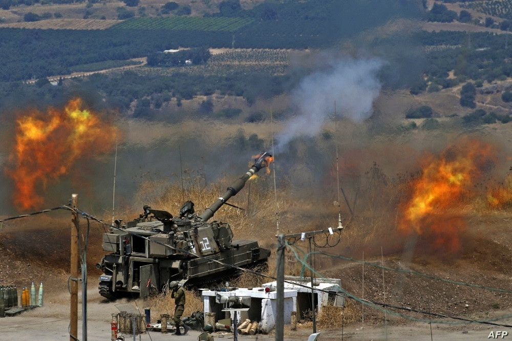 (08.06) Lực lượng phòng vệ Israel (IDF) không kích miền Nam Lebanon ngày 6/8 nhằm đáp trả cuộc tấn công trước đó của Hezbollah. (Nguồn: AFP)