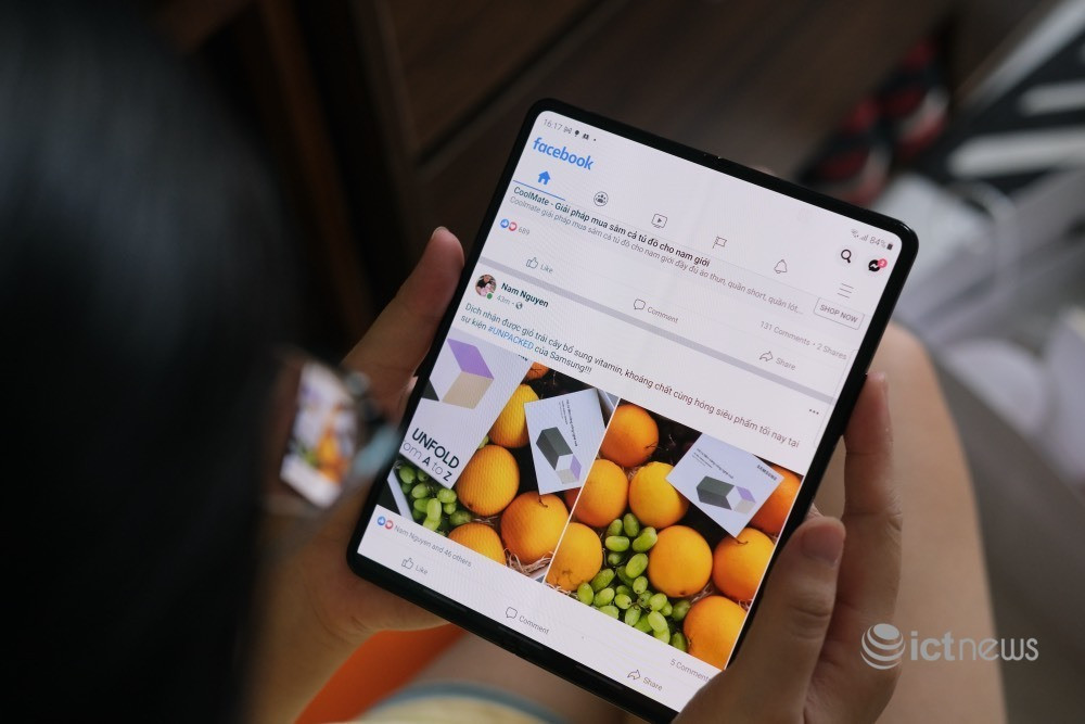 Hình ảnh và video đầu tiên về Galaxy Z Fold3 5G tại Việt Nam
