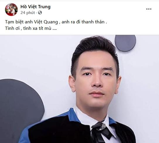 Làng showbiz bàng hoàng khi ca sĩ Việt Quang qua đời-8