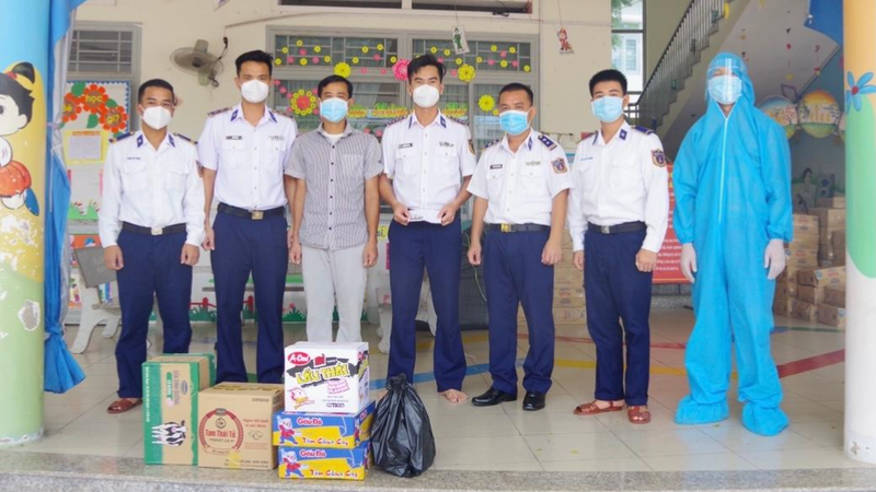 Lãnh đạo Đoàn Trinh sát số 2 thăm, kiểm tra công tác phòng chống dịch bệnh COVID-19 tại Đồng Nai