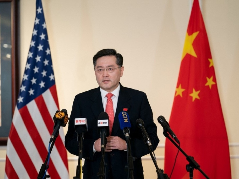 Trung Quốc 'nóng mặt' vì hành động của Mỹ, tuyên bố bất mãn. (Nguồn: UAE News)