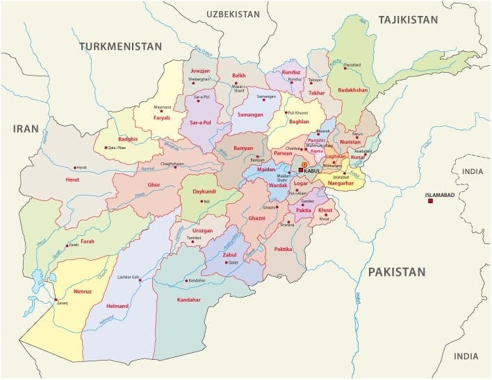 Tình hình Afghanistan: Taliban chiếm thành phố thứ 14, Mỹ họp khẩn cùng NATO, HĐBA tính ra tuyên bố. (World Atlas)