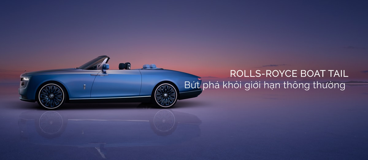 Rolls-Royce Boat Tail với dáng thân tinh tế