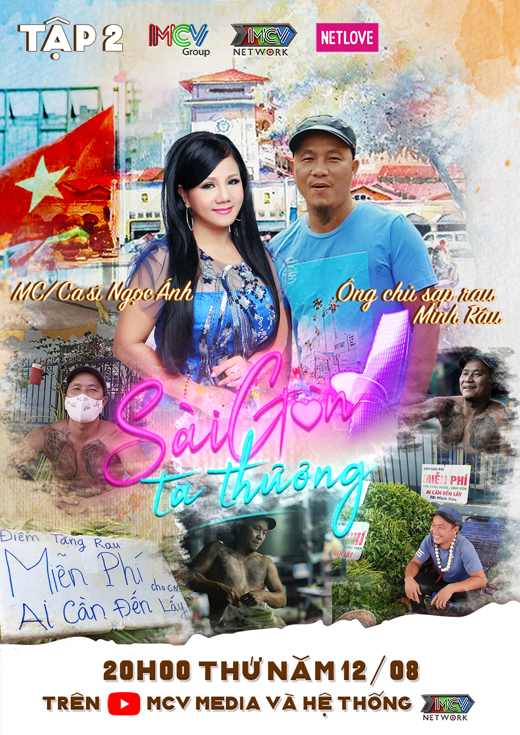 'Sài Gòn ta thương': Từ quá khứ bất hảo, ông chủ sạp rau từ thiện Minh Râu tự cứu rỗi chính mình