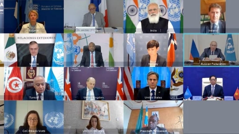Vấn đề Biển Đông đã được đưa ra khi các quốc gia thảo luận về vai trò của UNCLOS tại phiên thảo luận mở. (Nguồn: India Today)