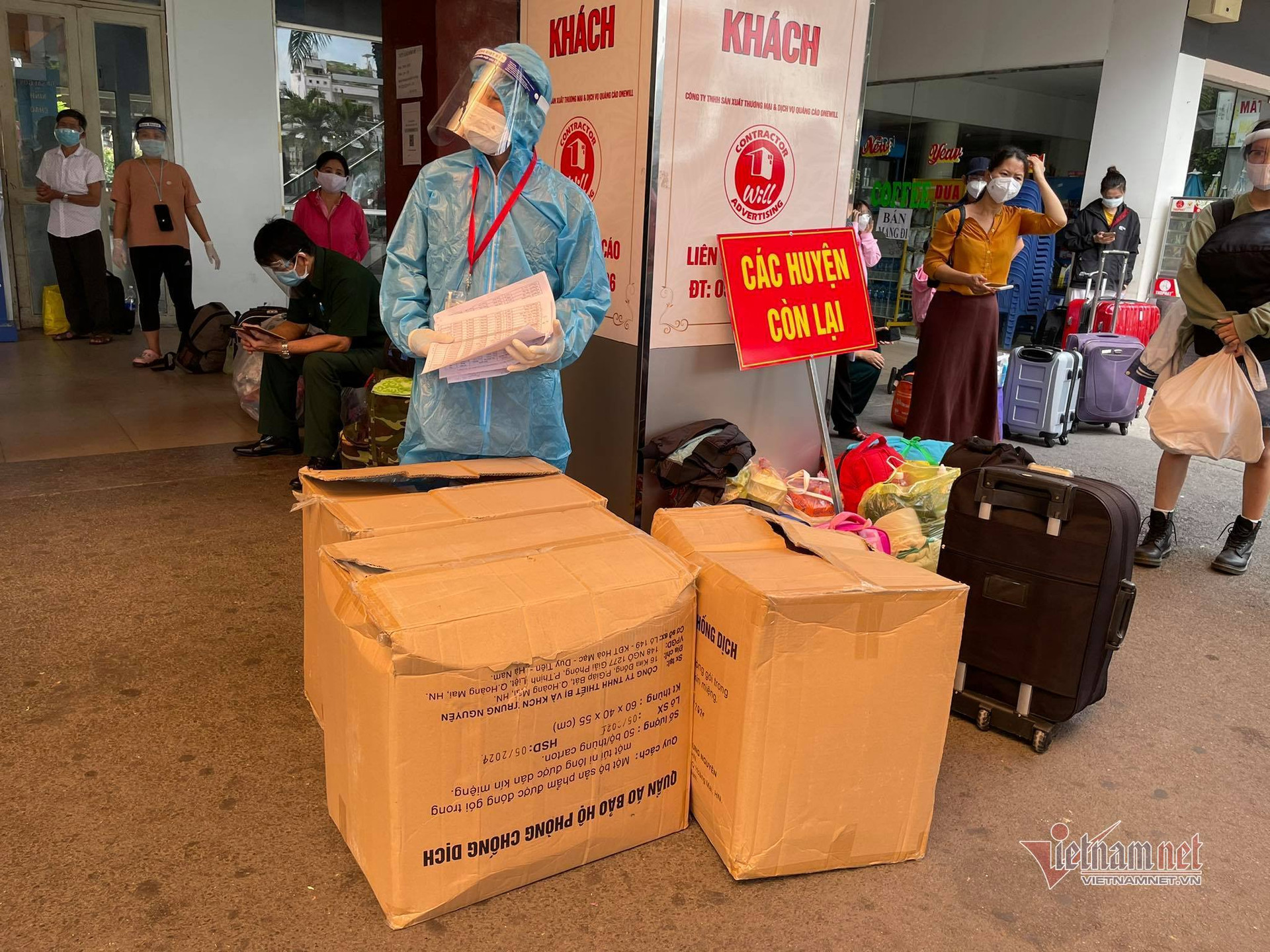 Chính quyền hỗ trợ nghìn người dân rời TP.HCM về Phú Yên, Bình Thuận, Quảng Trị