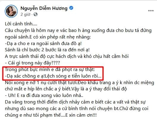 Lạnh gáy phát ngôn của Diễm Hương khi chuyển hàng mùa dịch-1