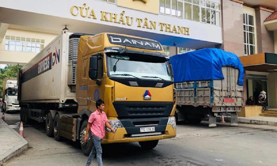 Cửa khẩu Tân Thanh, Lạng Sơn thông quan hàng hóa trở lại từ hôm nay - 1