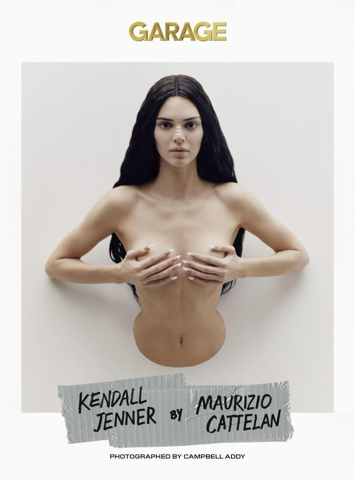 Kendall Jenner nude 100% quảng bá túi hiệu gây tranh cãi-3