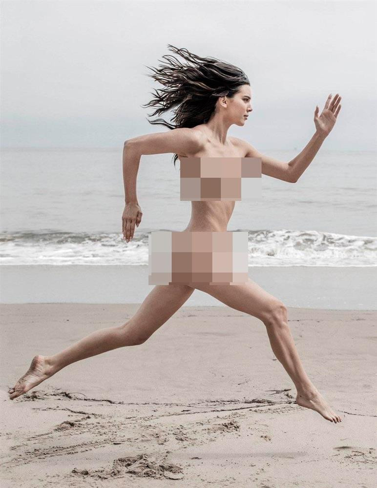 Kendall Jenner nude 100% quảng bá túi hiệu gây tranh cãi-5
